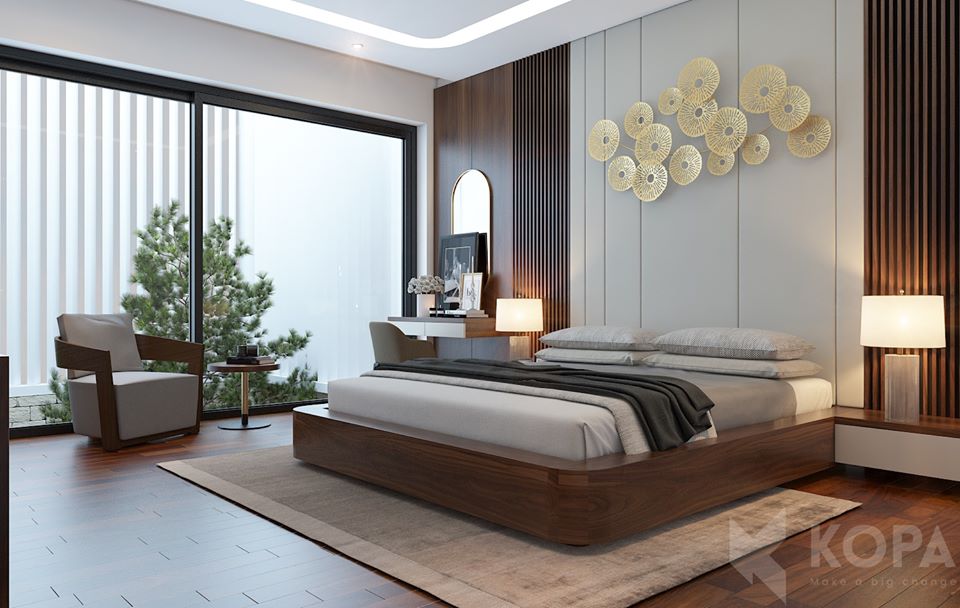 Phong thủy đặt giường phòng ngủ