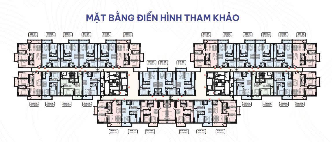 Mặt bằng dự án Legacy Hinoiri Phú Cát: Khi triết lý thiết kế định hình không gian sống