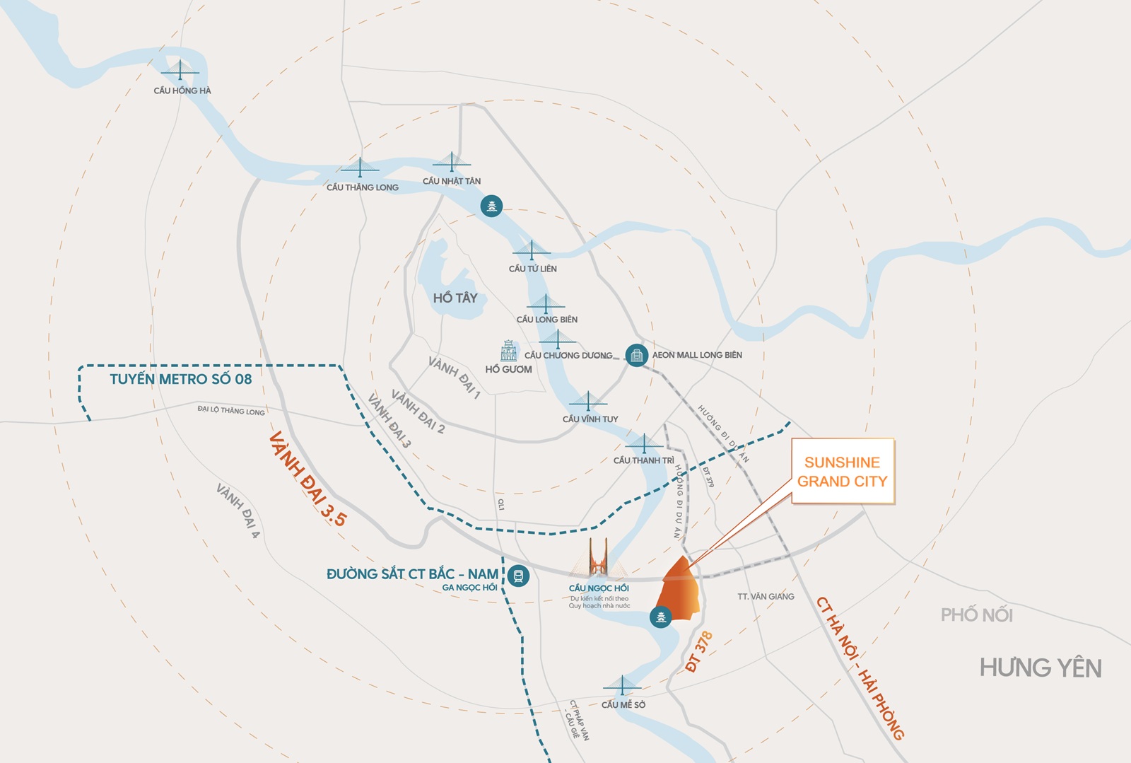 Vị trí Sunshine Grand City
