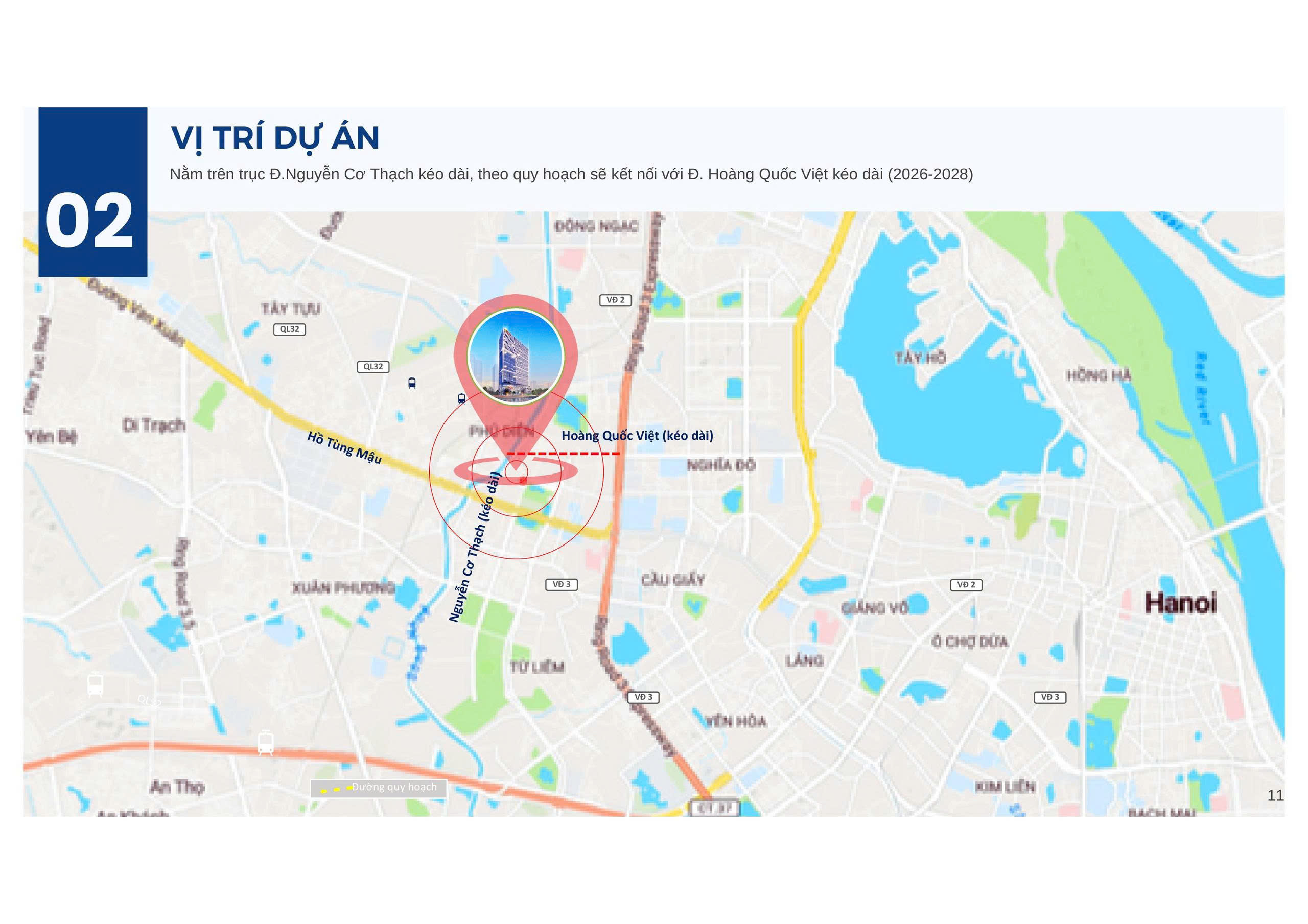 Vị trí kim cương: Giải mã lợi thế chiến lược của Rox Tower Hồ Tùng Mậu tại cửa ngõ phía Tây