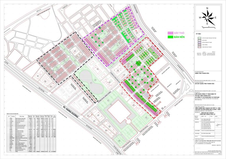 Mặt bằng Heragon City