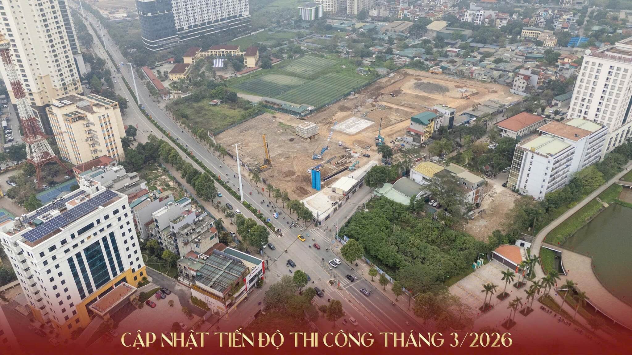 Tiến độ thi công Mipec Tố Hữu