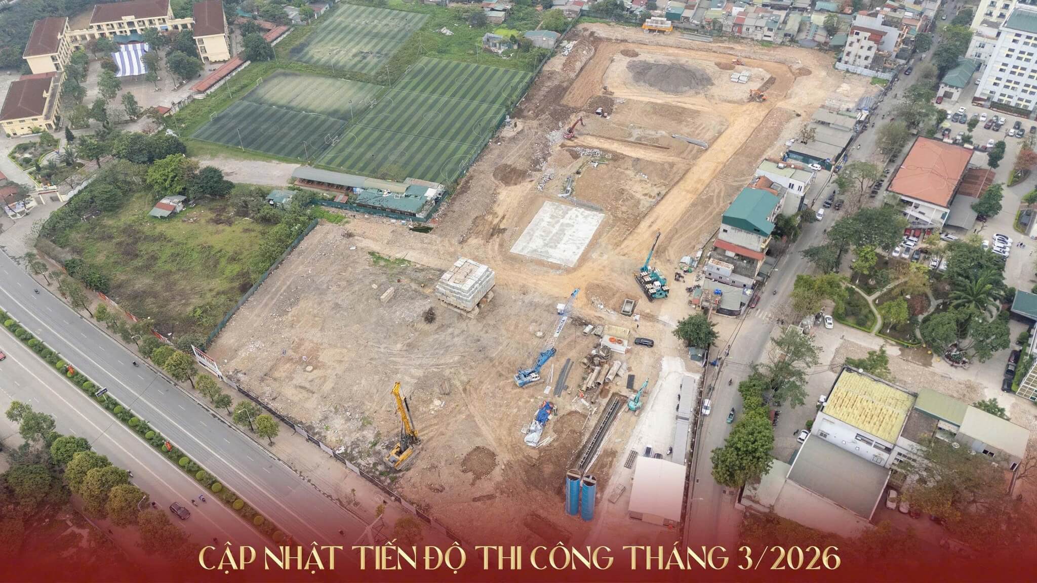 Tiến độ thi công Mipec Tố Hữu