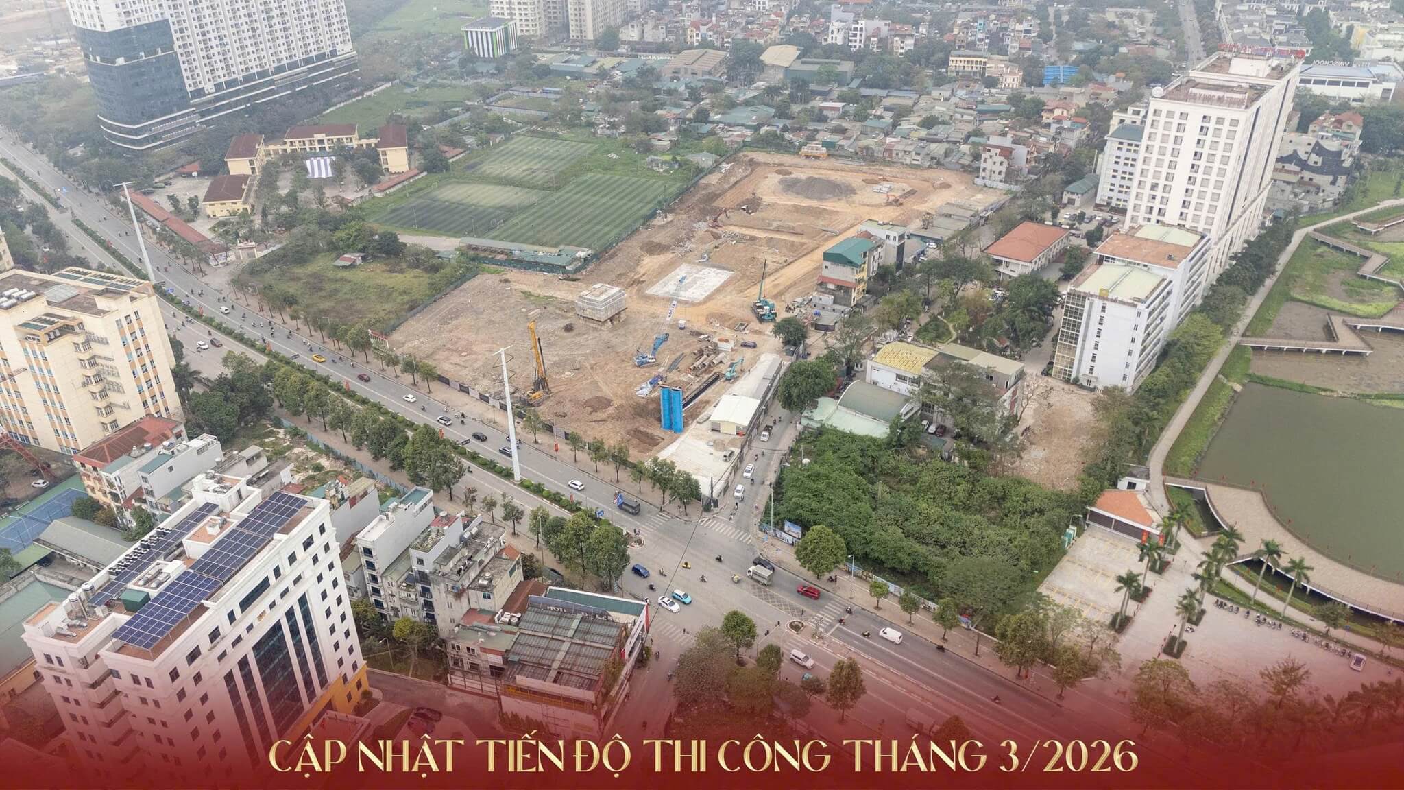 Tiến độ thi công Mipec Tố Hữu