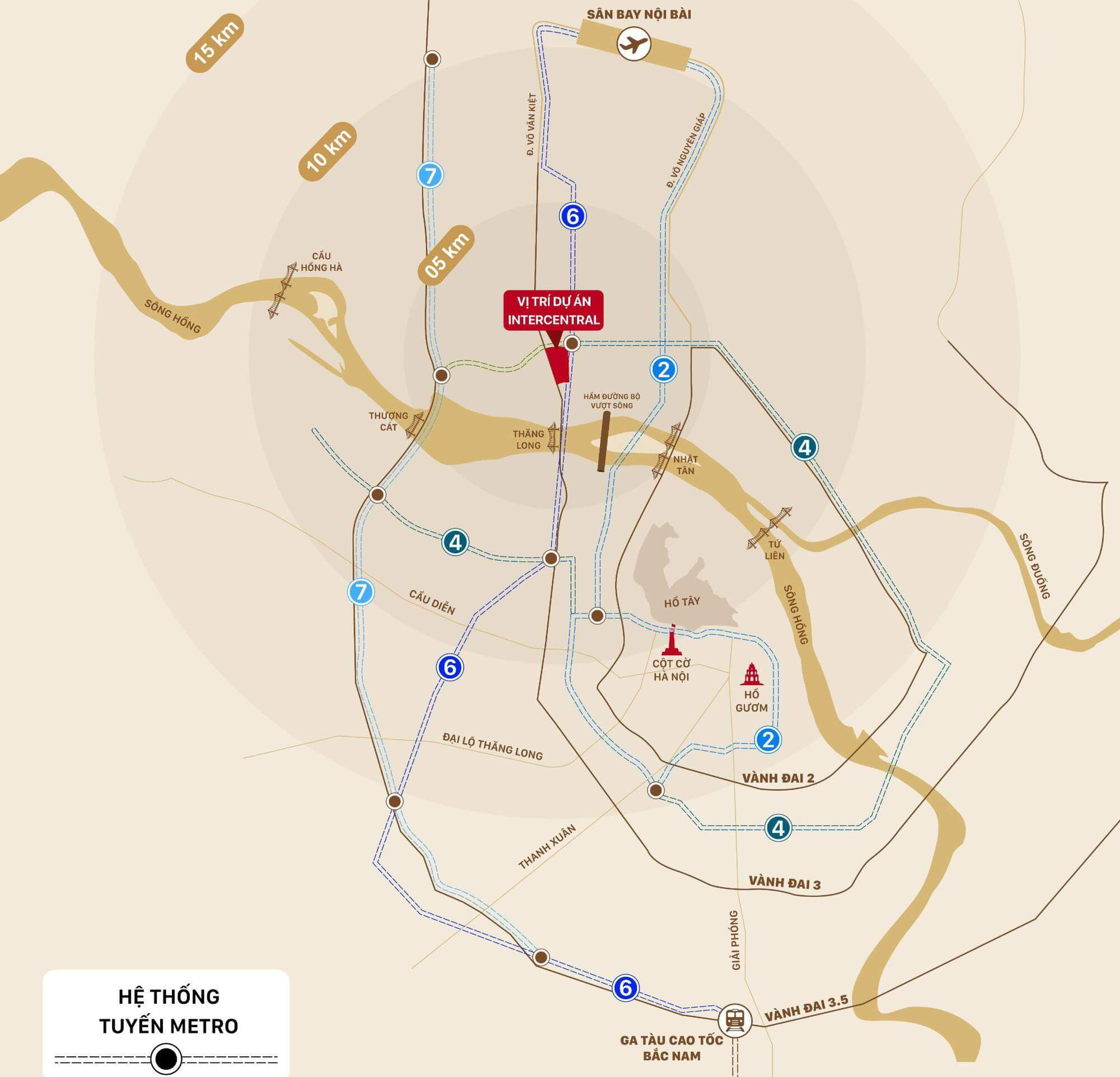 Vị trí The InterCentral