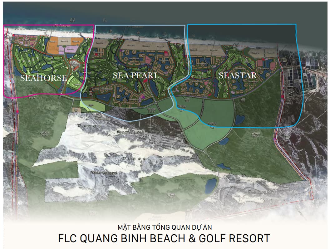 Mặt bằng tổng thể FLC Quảng Trị