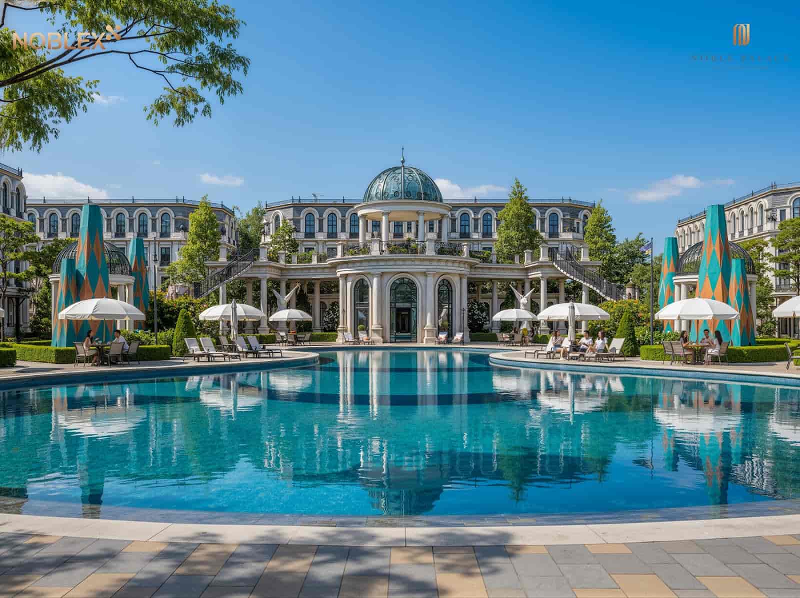 Tiện ích tại Noble Palace Garden