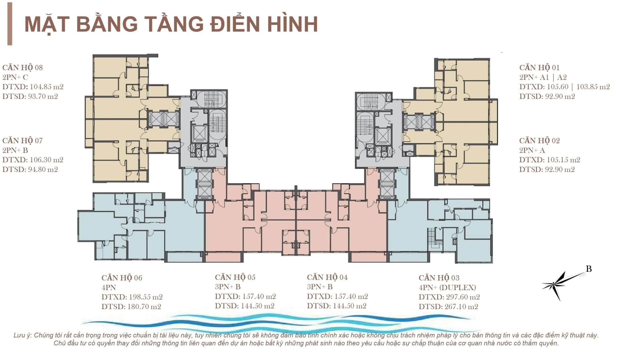 Mặt bằng dự án Maison Privee Ciputra