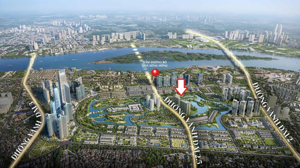 Vị trí dự án Maison Privee Ciputra
