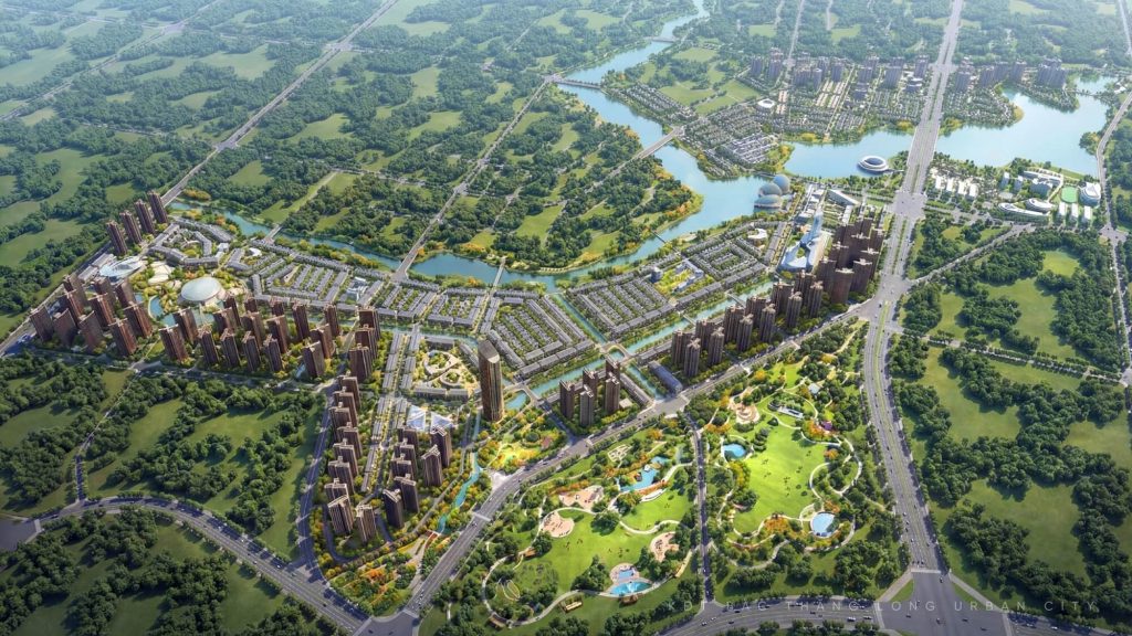Phối cảnh tổng quan Handico Sunshine Metropolis City