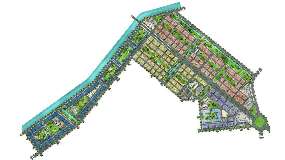 Quy hoạch mặt bảng dự án FLC Tropical City