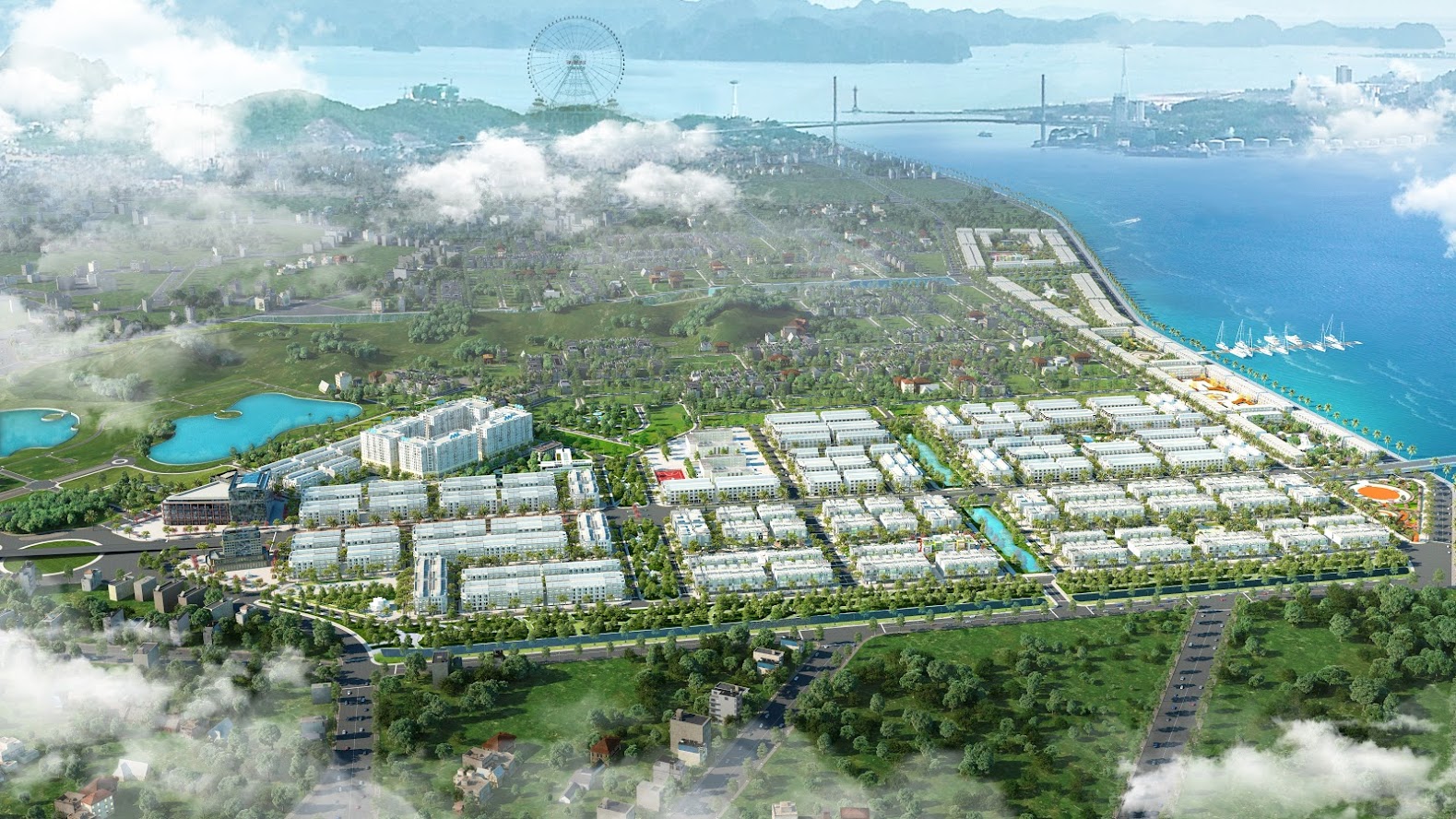 Quy hoạch mặt bằng đại đô thị FLC Tropical City Hạ Long