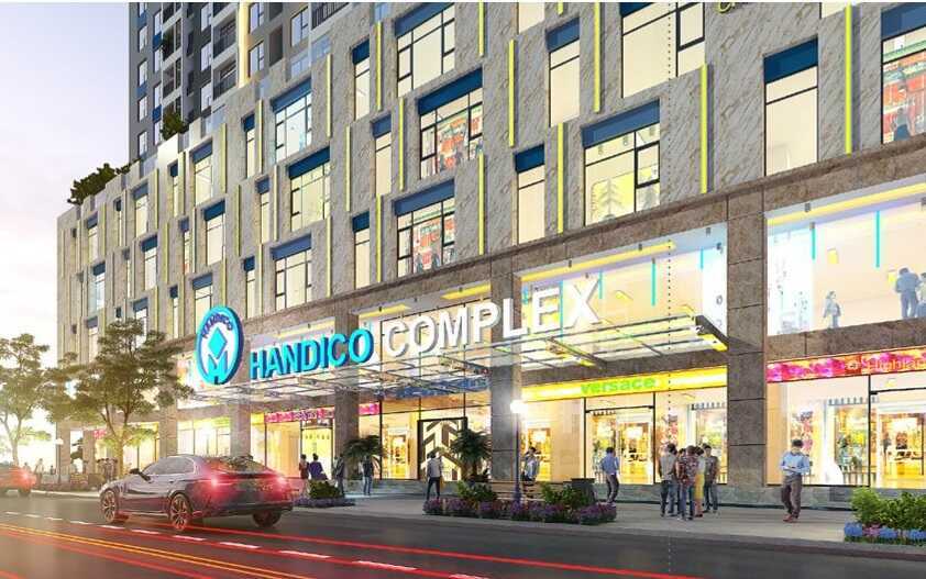 Sảnh chính dự án Handico Complex