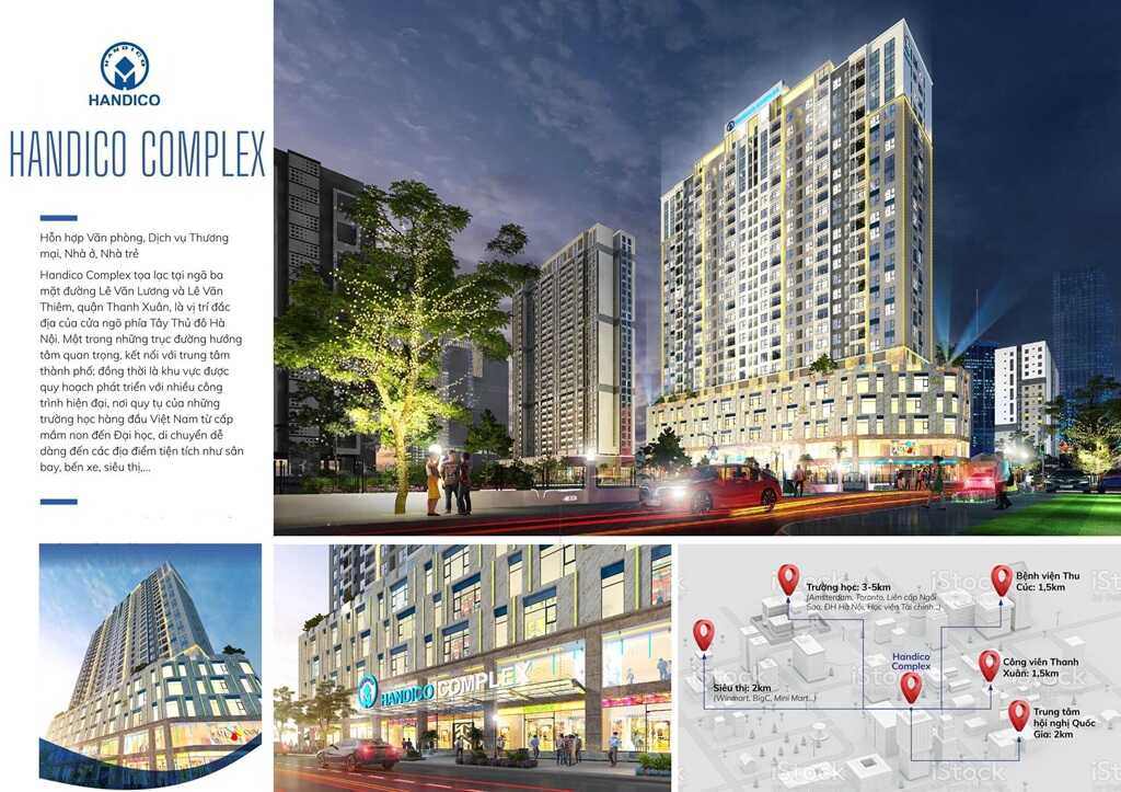 Phối cảnh tổng quan dự án Handico Complex