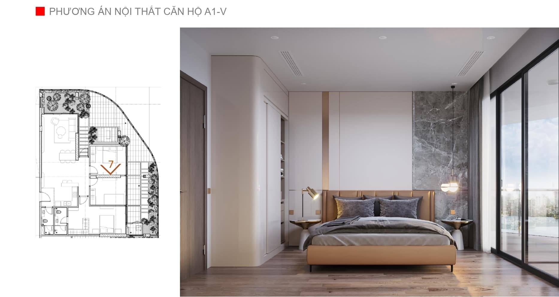 Thiết kế chi tiết căn hộ T&T Capella Phạm Ngọc Thạch