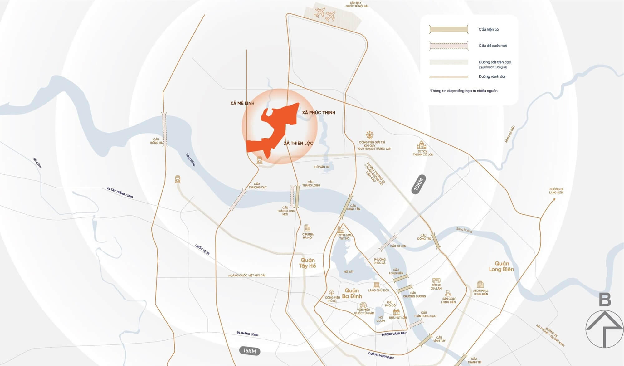 Vị trí dự án Handico Sunshine Metropolis City