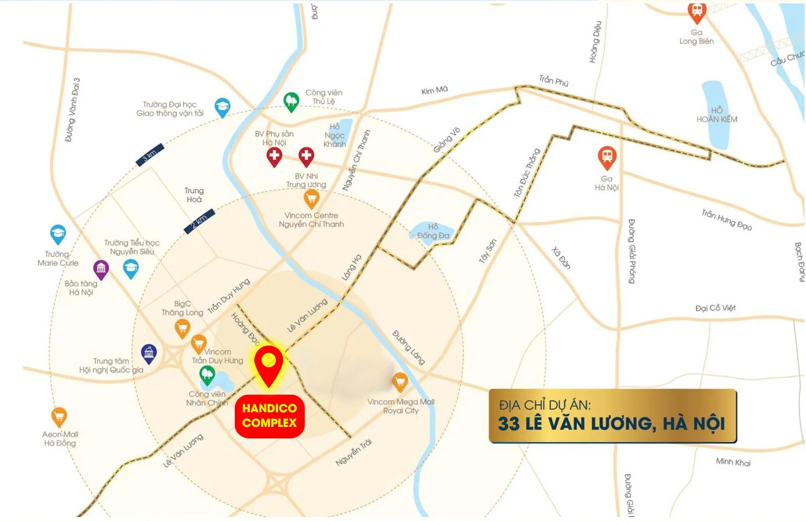 Vị trí dự án Handico Complex
