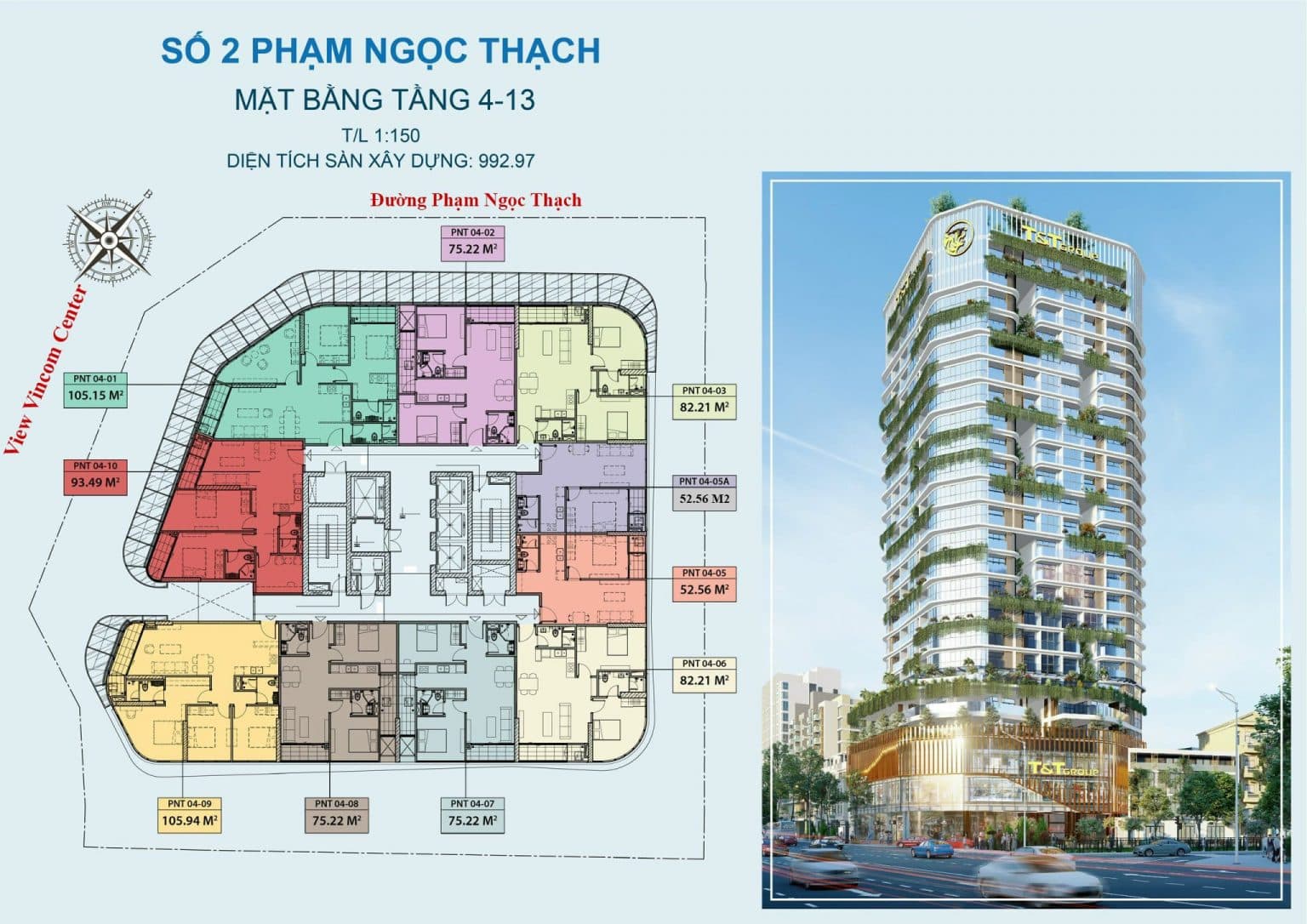 Chi tiết mặt bằng tổng thể dự án