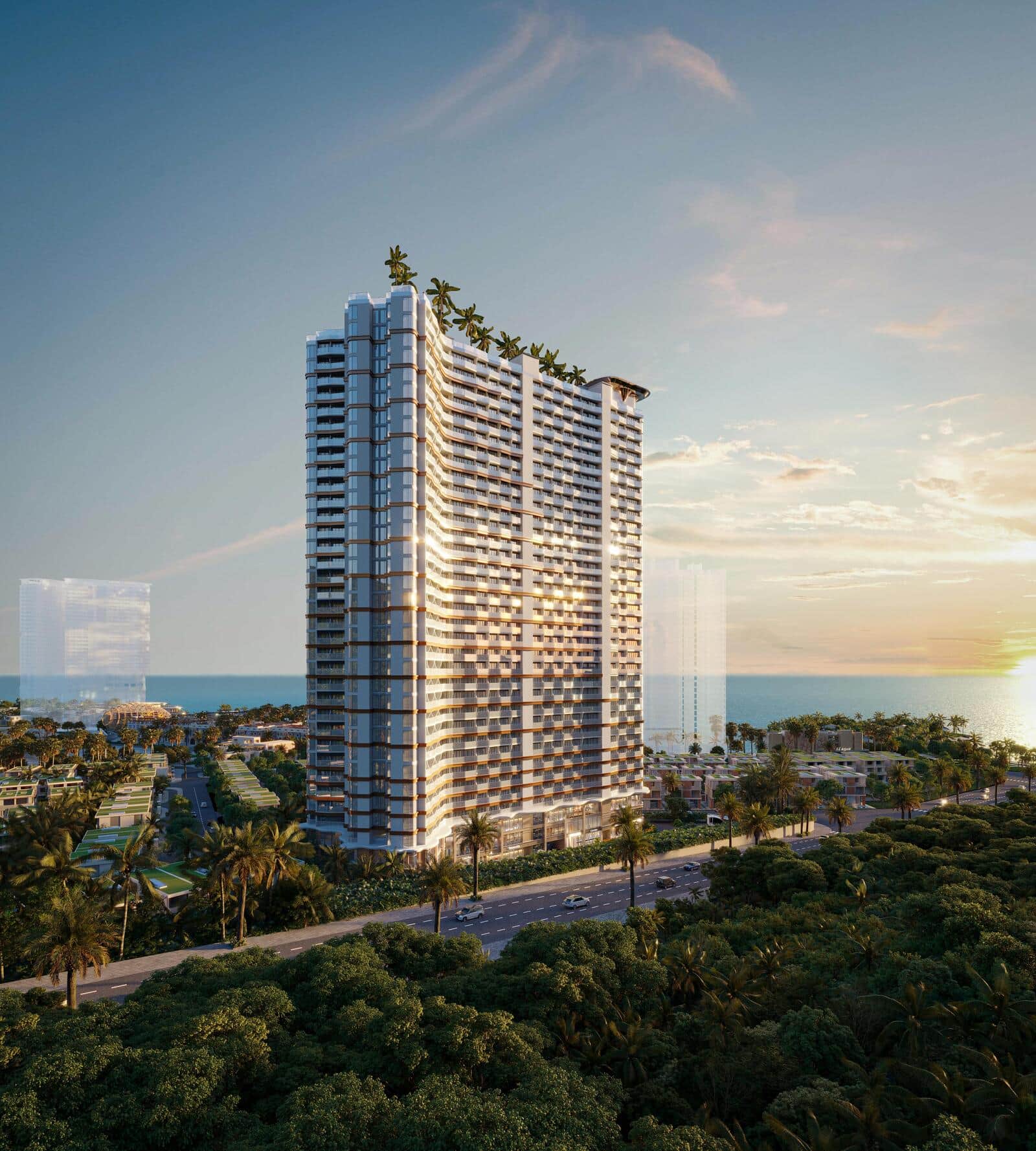 Phối cảnh tổng thể dự án căn hộ nghỉ dưỡng Alora Nha Trang