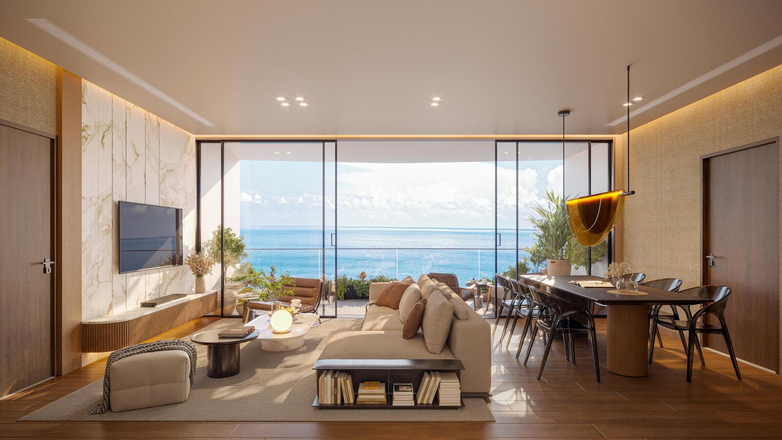 Nội thất bàn giao tại Alora Nha Trang