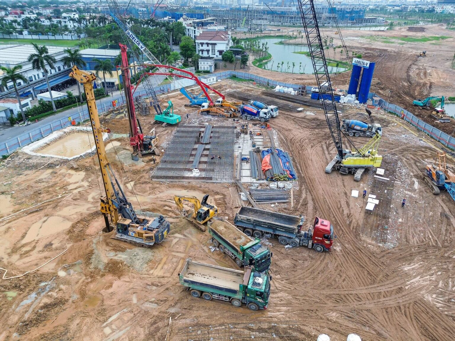 Tiến độ thi công dự án NobleX West Lake tháng 9/2026