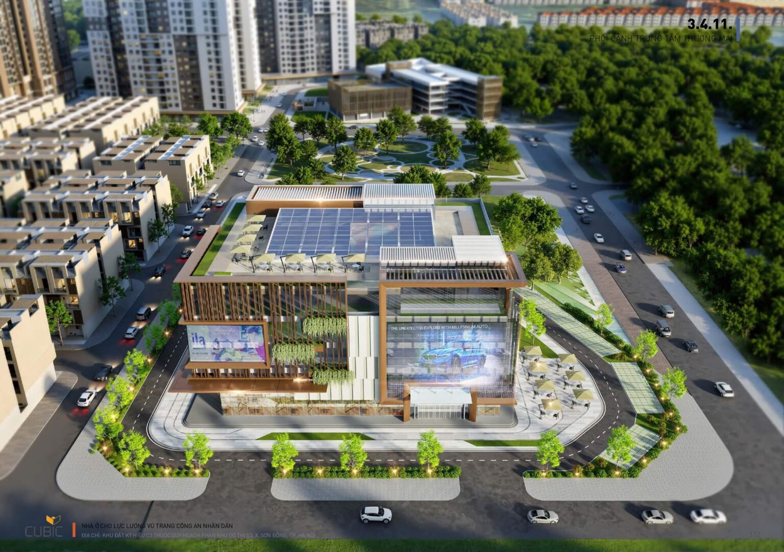 Tiện ích xanh tại dự án